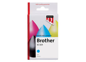 Inktcartridge Quantore alternatief tbv Brother LC-223 blauw