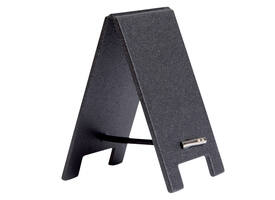 Krijtbord securit mini tafel set 5 stuks zwart