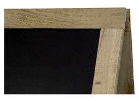 Stoepbord Securit 720x1310x40mm steigerhout