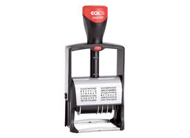 Woord-datumstempel Colop Heavy Duty 2000/WD Classic Line 12 teksten
