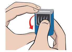 Woord-datumstempel Colop Printer Mini S 120/WD 12 teksten