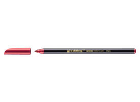 Fineliner edding 1200 072 fijn metallic rood