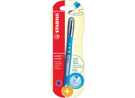 Rollerpen STABILO worker colorful 2019/41 M blauw blister à 1 stuk