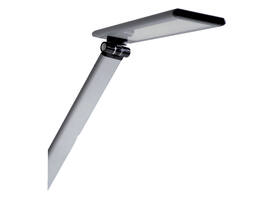 Bureaulamp Unilux Terra led aluminium grijs