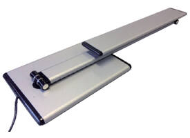 Bureaulamp Unilux Terra led aluminium grijs