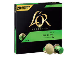 Koffiecups L'Or espresso Lungo Elegante 20 stuks