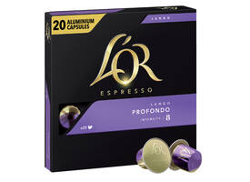 Koffiecups L'Or espresso Lungo Profondo 20 stuks