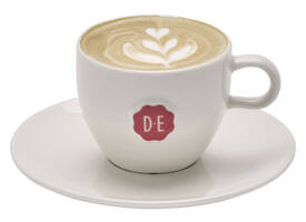 Kopje Douwe Egberts cappuccino 180ml wit 12 stuks