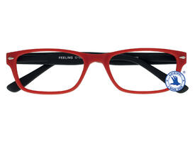 Leesbril I Need You +2.00 dpt Feeling rood-zwart