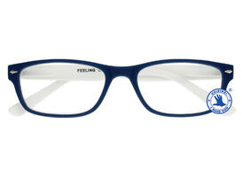 Leesbril I Need You +3.00 dpt Feeling blauw-wit