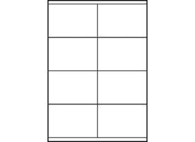 Etiket Avery 3426 105x70mm wit 800 stuks