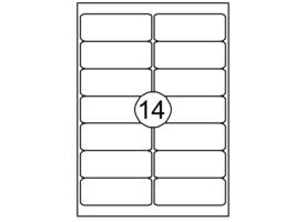 Etiket Quantore 99.1x38.1mm 1400 stuks