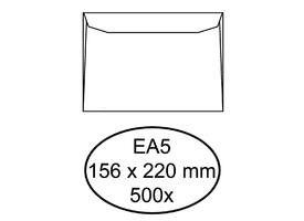 Envelop Quantore bank EA5 156x220mm wit 500 stuks