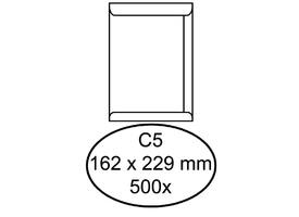 Envelop Quantore akte C5 162x229mm wit 500 stuks