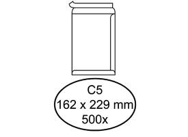 Envelop Quantore akte C5 162x229mm zelfklevend wit 500 stuks