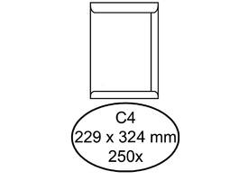 Envelop Quantore akte C4 229x324mm wit 250 stuks