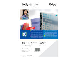 Voorblad GBC A4 PolyTechno 700micron ice wit 50 stuks