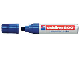 Viltstift edding 800 schuin 4-12mm blauw