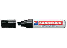 Viltstift edding 800 schuin 4-12mm zwart