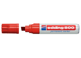 Viltstift edding 800 schuin 4-12mm rood