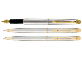 Rollerpen Waterman Hémisphère stainless steel GT fijn