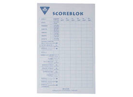 Scoreblok Yahtzee 94x145mm 250 vel