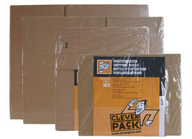 Amerikaanse vouwdoos CleverPack 430x305x250mm B-golf bruin 30 stuks