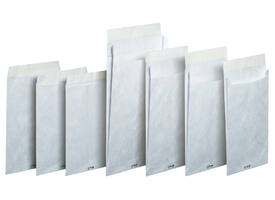 Envelop Tyvek akte B5 176x250mm 55gr wit doos à 100 stuks