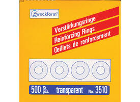 Versterkingsringen Avery 3510 13mm transparant 500 stuks