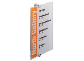 Deurbordje Durable crystal sign 4825 210x297mm