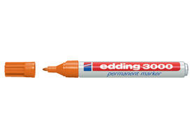 Viltstift edding 3000 rond 1.5-3mm oranje