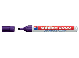 Viltstift edding 3000 rond 1.5-3mm violet