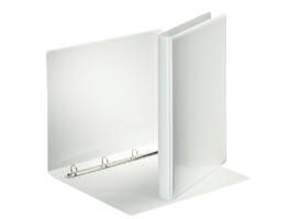 Presentatieringband Esselte panorama A4 4-rings D-mechaniek 16mm PP wit