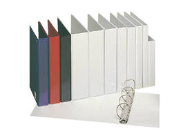 Presentatieringband Esselte Essentials panorama A4 4-rings D-mechaniek 30mm rood
