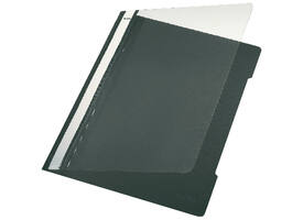 Snelhechter Leitz Standaard A4 gerecycled PP zwart