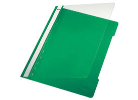 Snelhechter Leitz Standaard A4 gerecycled PP groen