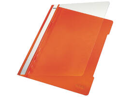 Snelhechter Leitz Standaard A4 gerecycled PP oranje