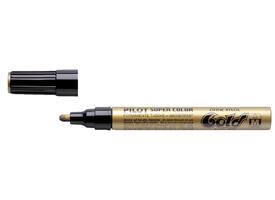 Viltstift PILOT Super Color lakmarker medium goud