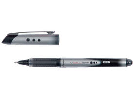 Rollerpen PILOT V-Ball Grip fijn zwart