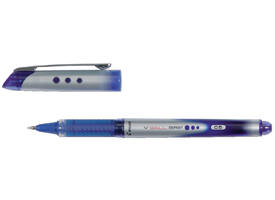 Rollerpen PILOT V-Ball Grip fijn blauw