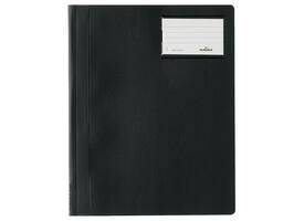 Snelhechter Durable A4 PVC etiketvenster zwart