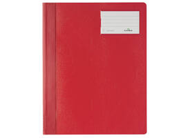 Snelhechter Durable A4 PVC etiketvenster rood