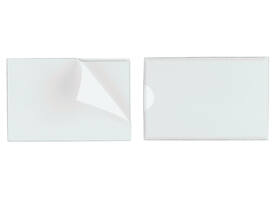 Etikethouder Durable pocketfix 75x18mm zelfklevend 10 stuks