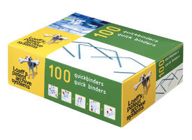 Bundelbeugel Loeff's 1215 Quickbinder 100mm groen 100 stuks