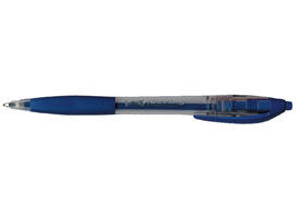 Balpen Bic Atlantis classic grip clic M blauw valuepack 30+6 gratis