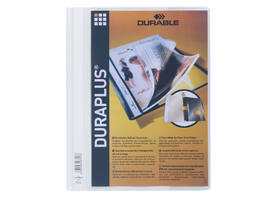 Snelhechtmap Durable Duraplus A4 wit