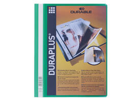 Snelhechtmap Durable Duraplus A4 groen