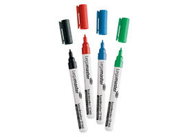 Whiteboardmarker Legamaster TZ 140 rond 1mm assorti blister à 4 stuks
