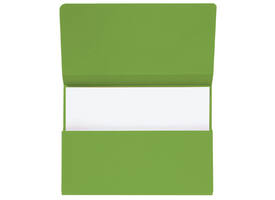 Pocketmap Secolor folio 100% gerecycled karton 250gr groen