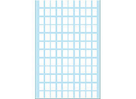 Etiket HERMA 3610 8x12mm wit 462 stuks